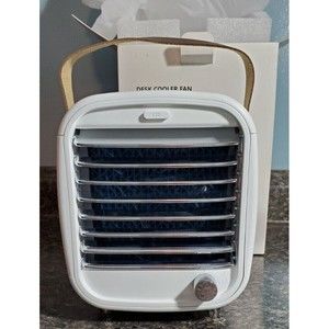 Desktop Personal Air Conditioner Ice Fan Cooler Fan In Original Box, Never Used